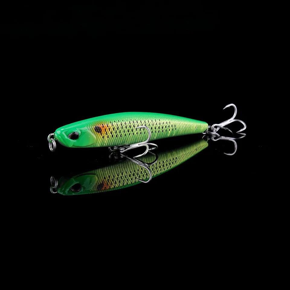 WALK FISH-señuelo de Pesca con lápiz que se hunde, 68mm, 8,7g, Stickbait, aparejos de Pesca, lubina de agua salada, pececillo sin labios, cebo duro Wobbler - imagen 4
