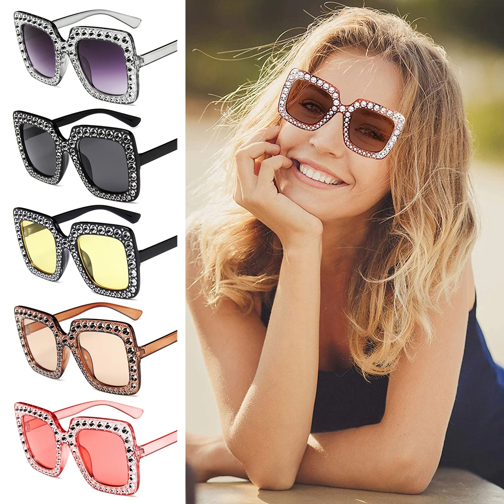 Gafas de sol polarizadas mujer – Montura cuadrada grande pesca - imagen 3