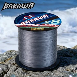 Trenzado Bakawa X8 – Línea para pesca de carpa