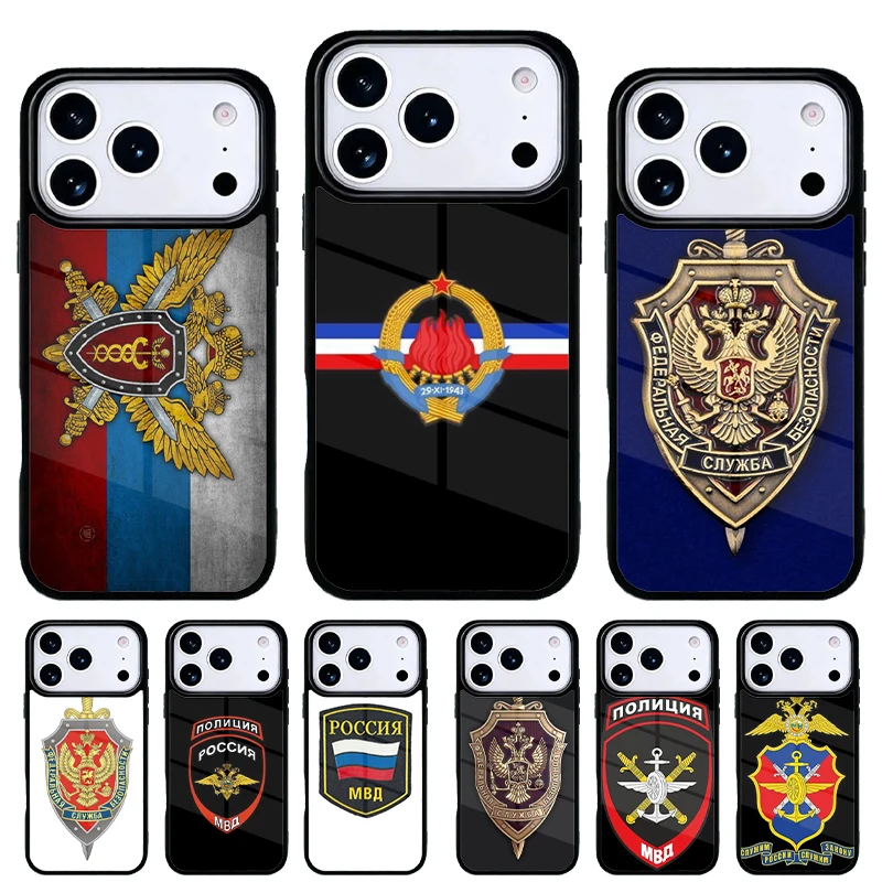 Funda Policía Nacional Rusa para iPhone – Carcasa trasera