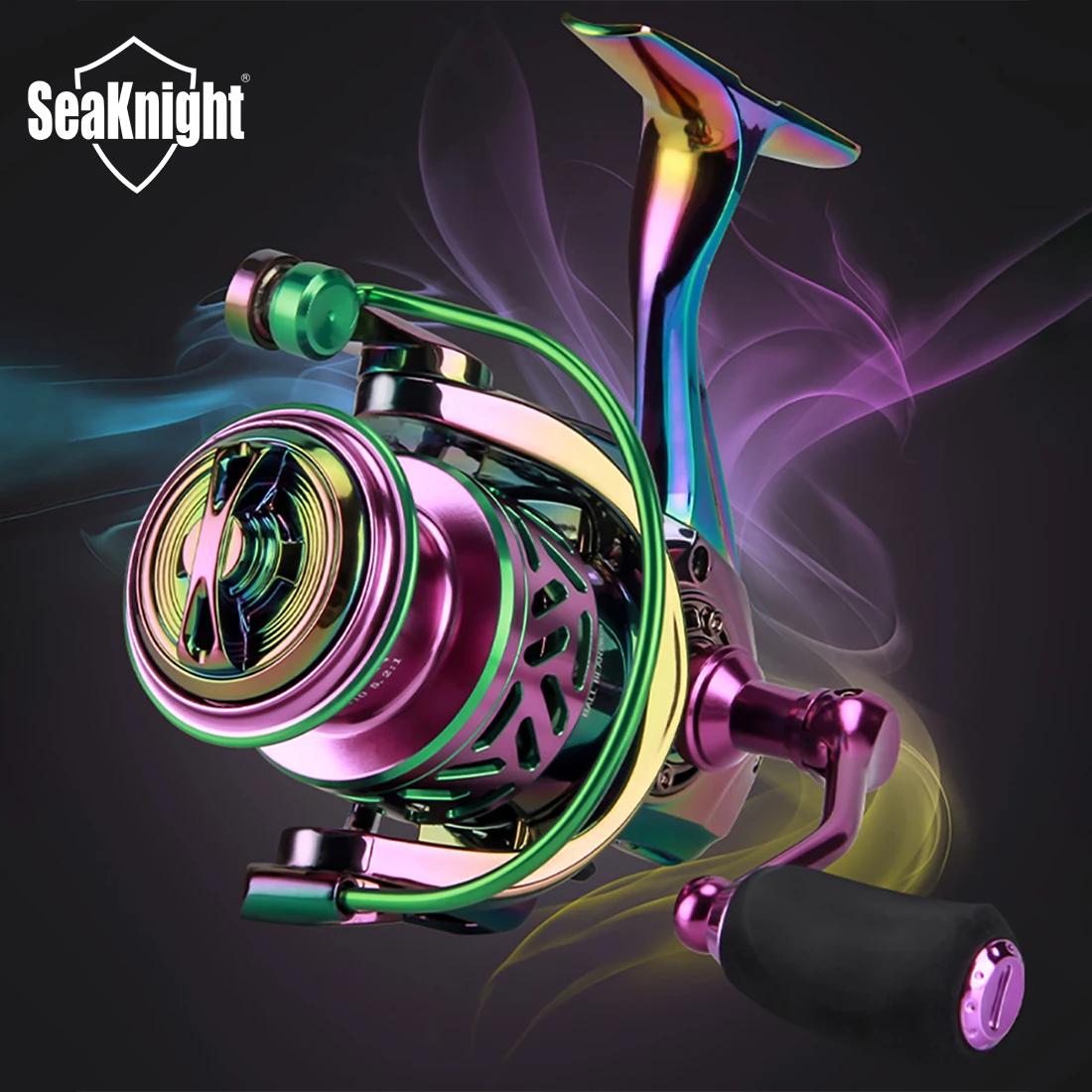 Nuevo carrete de pesca giratorio SEAKNIGHT SK totalmente metálico 7 modelos carrete de pesca de mar fuerte diseño ligero Max Darg 15KG aparejos de pesca - imagen 3