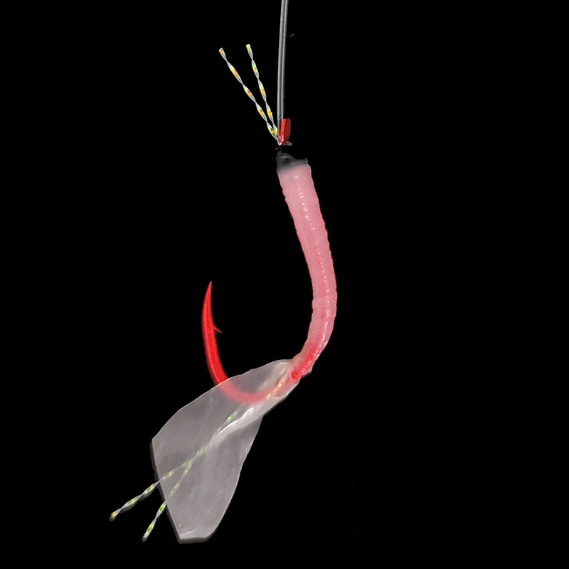 Hayabusa-Grupo de pesca mágico SS131, gancho de cuerda de camarón antártico, Croaker amarillo, Amarillo pollo, pescado curado, pargo rojo - imagen 4