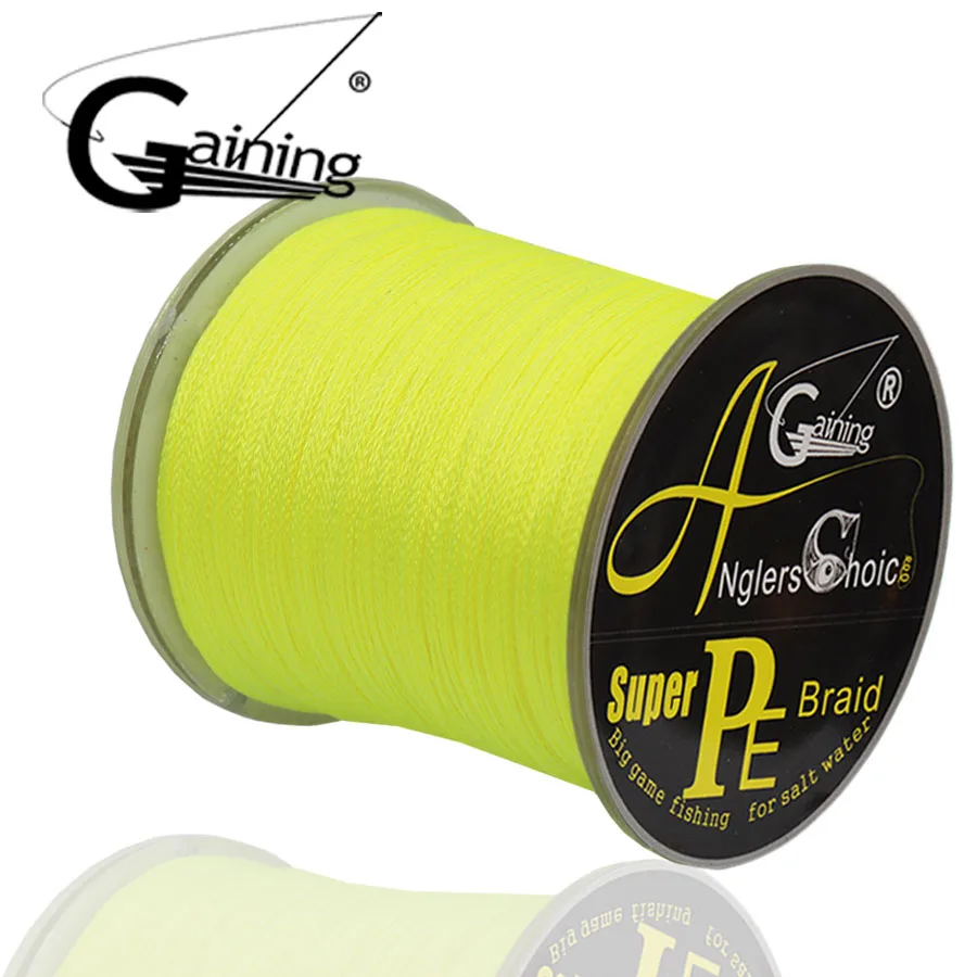Línea de pesca trenzada de 4 hebras, línea de pesca de PE de 500m, línea de pesca fuerte, multifilamento, herramienta de sedal duradera - imagen 5