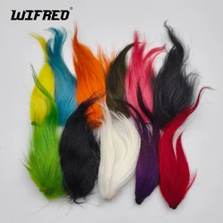 Wifreo - Pelo de cola de cabra teñido natural para moscas de salmón