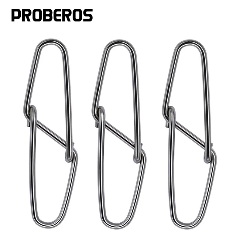 Conector rápido de acero inoxidable – Anillos sólidos y broche seguro - imagen 3