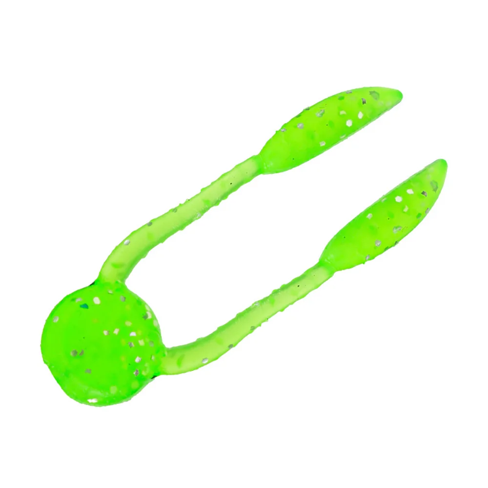 Señuelo de plástico blando para Pesca, cebo flotante de gusano, Swimbait, Swimbaits de salto, trucha, lubina, Crappie, 0,28g, 3,3 cm, 20 piezas