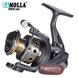 Carrete Giratorio Samolla Aluminum 7+1BB – Spinning Marino Alta Resistencia