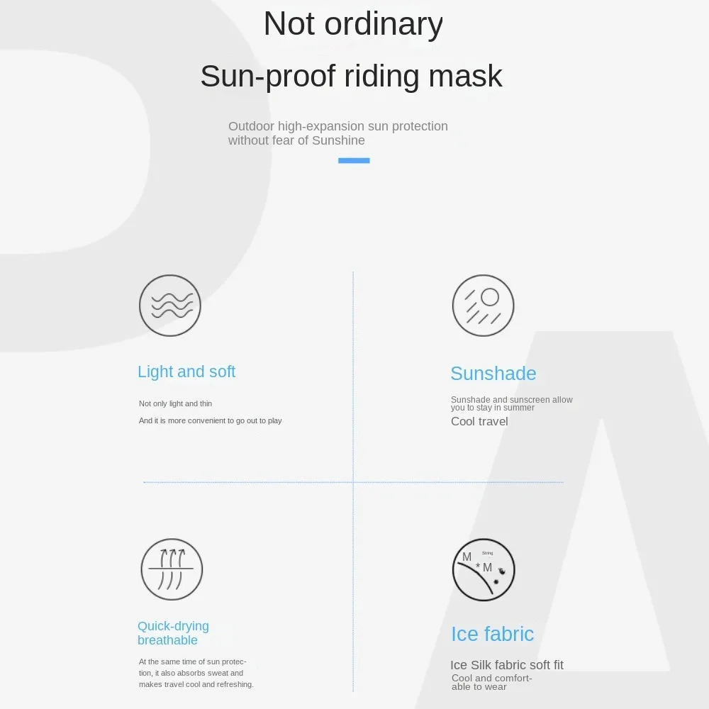 Gorro con capucha para el sol, gorro para la cara, protección solar a prueba de viento, pasamontañas para ciclismo, Anti-UV, transpirable, forro para casco, sombreros de verano