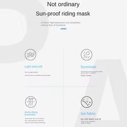 Gorro con capucha para el sol, gorro para la cara, protección solar a prueba de viento, pasamontañas para ciclismo, Anti-UV, transpirable, forro para casco, sombreros de verano