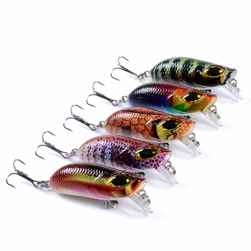 Señuelo crankbait superficie biomimético pintado