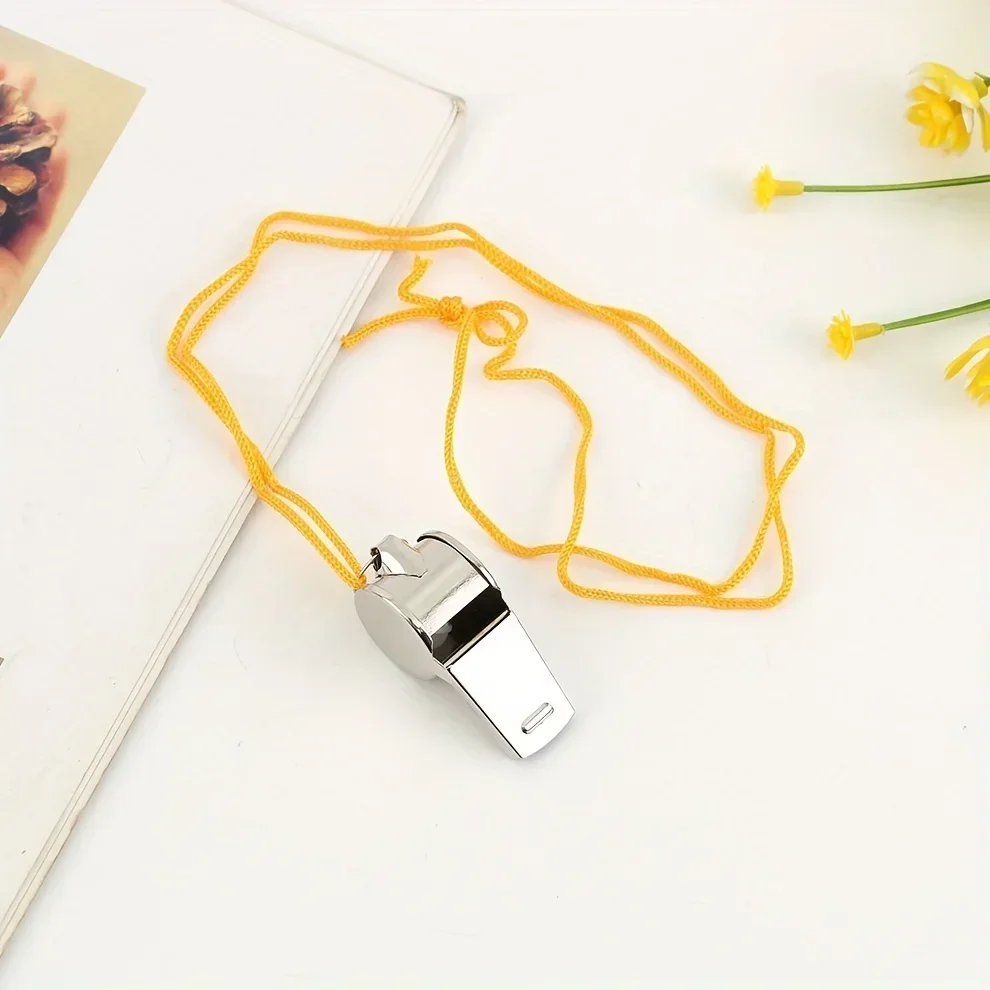 Silbato de árbitro de metal de 2 piezas - imagen 5