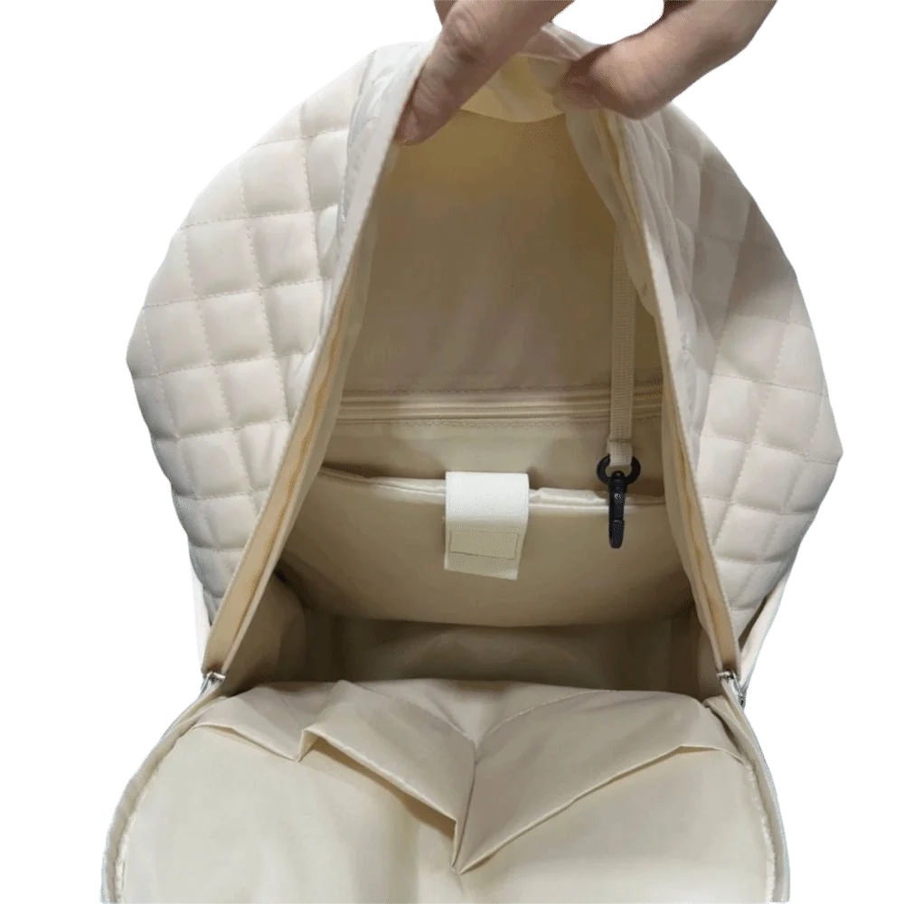 Mochila cruzada de tenis de gran capacidad, impermeable, correa ajustable, ligera, organizador multiusos - imagen 2