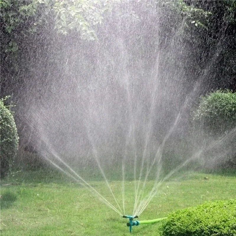 Aspersor de jardín automático giratorio para riego de césped - imagen 5