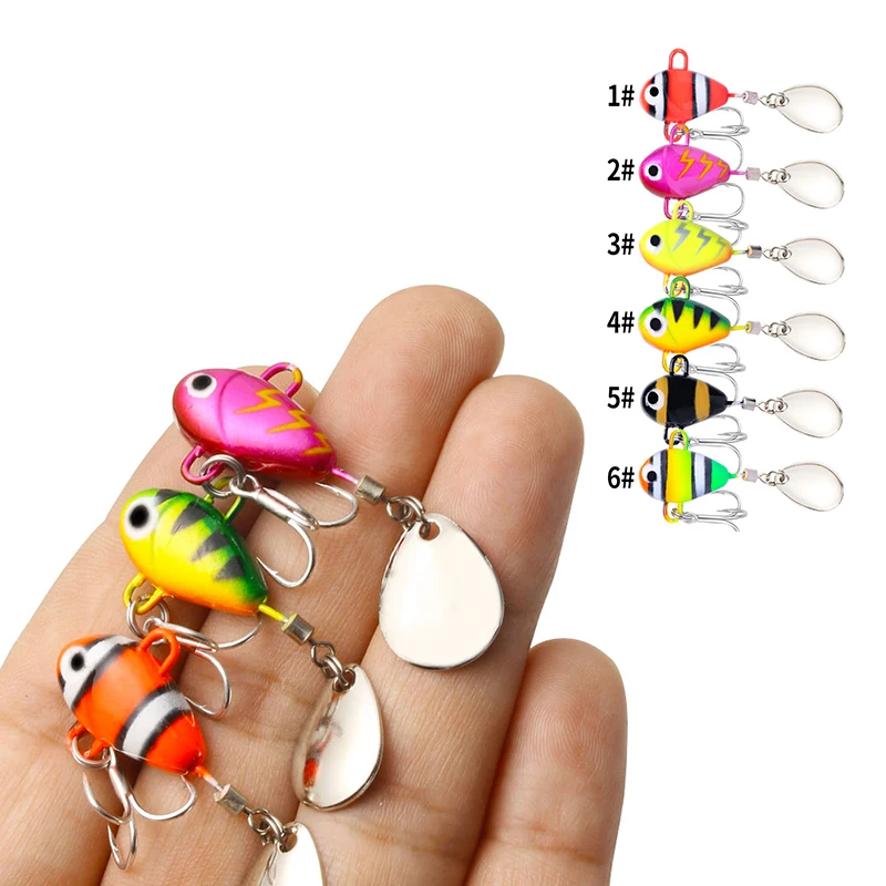 Señuelos vibratorios de cola giratoria para lucioperca y carpa - imagen 5