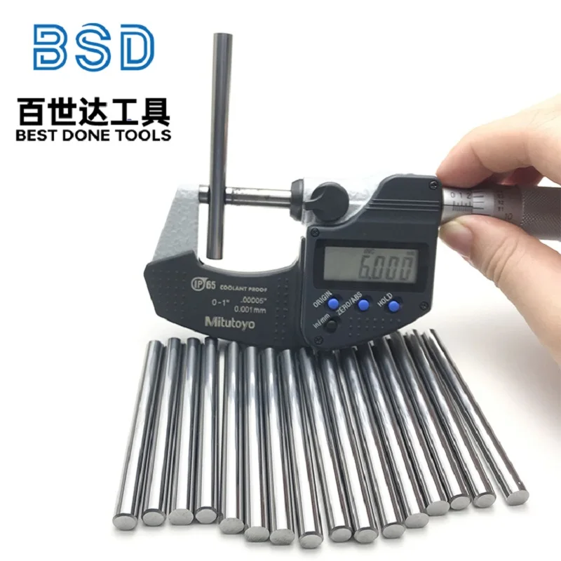 Barra redonda de carburo sólido, barra pulida de alta dureza 91.8hra, resistente al desgaste, 75MM/100MM/150MM, 1 unidad - imagen 5