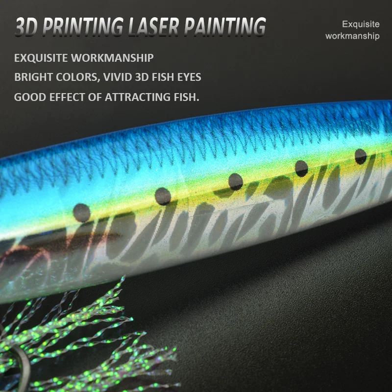 Plantilla de Metal 3D para jigging – Señuelo biomimético marino - imagen 5
