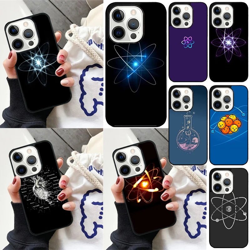 Funda iPhone Atom Science Chemistry – Protección ultrarresistente