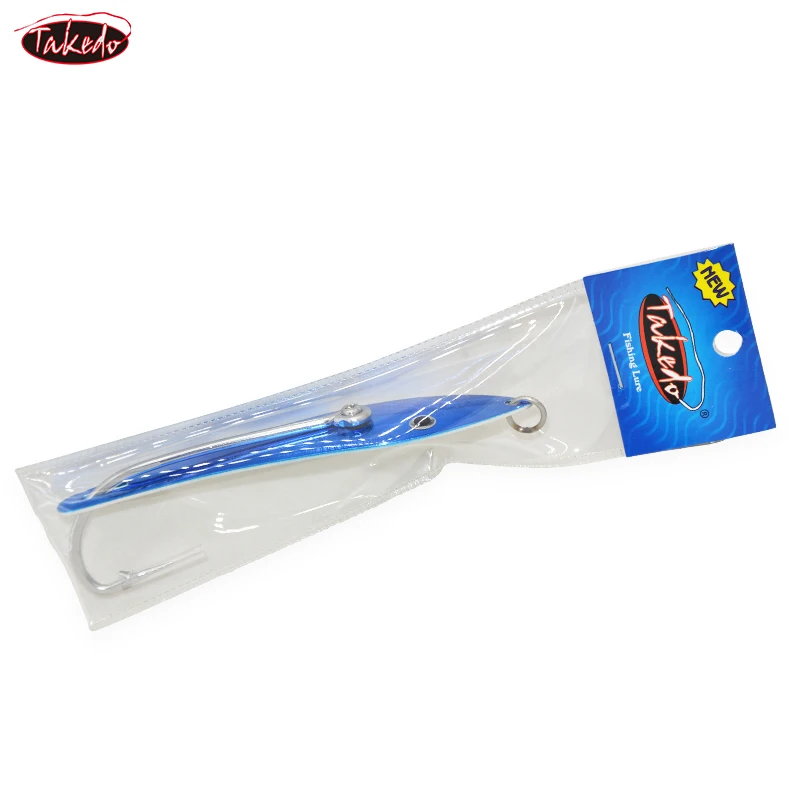 TAKEDO-señuelo de Jigging con cuchara, 10G, 15G, JY56, cebo de lentejuelas de Metal en forma de Fishi, pesca en aguas profundas, pesca en barco, plantilla de pesca, trucha y lubina - imagen 5