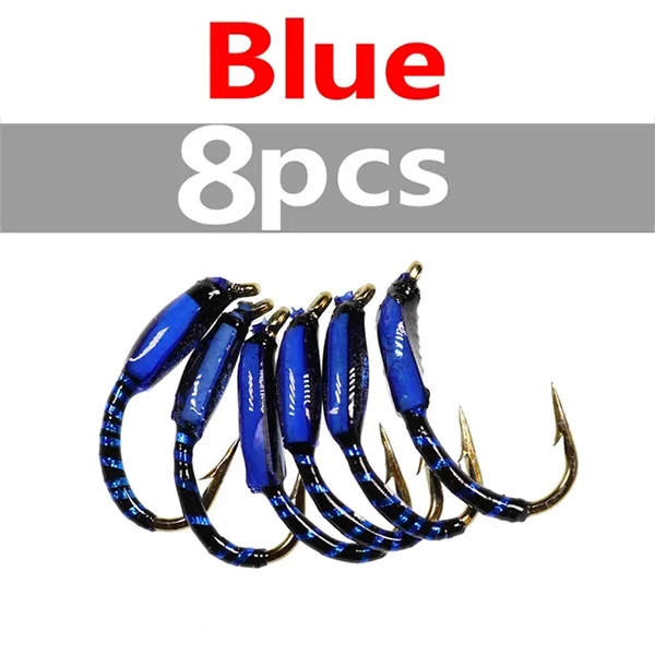 8PCS Blue