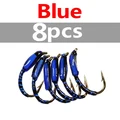 8PCS Blue
