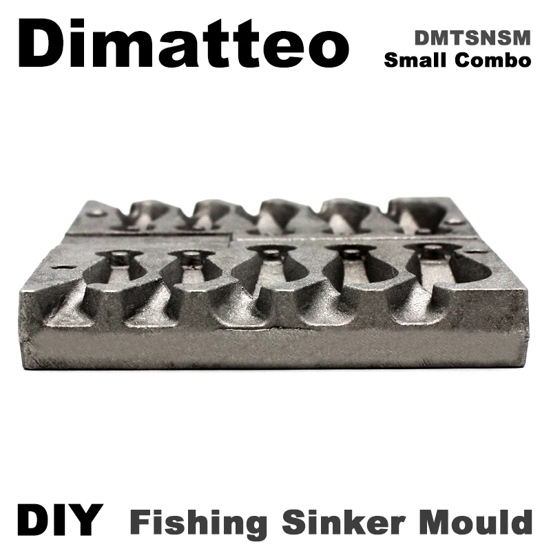Molde plomo pargo Dimatteo DMTSNSM – 5 cavidades - imagen 3