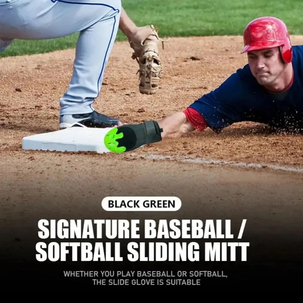 Guante deslizante de béisbol helado, guante protector Universal izquierdo y derecho, correa de compresión, guante de Softbol de muñeca ajustable