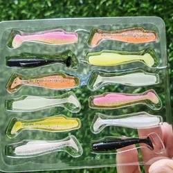 Mini Señuelo Flotante MUKUN T-Tail – Blando TPR 40mm para Pesca