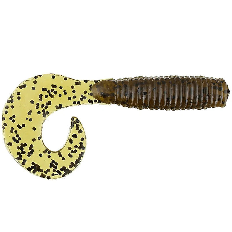 ZMAN GRUBZ importado de los Estados Unidos, señuelo de gusano, cebo de pez mandarín, 0,6g, 2,2g, Mini cola de rizo único - imagen 3