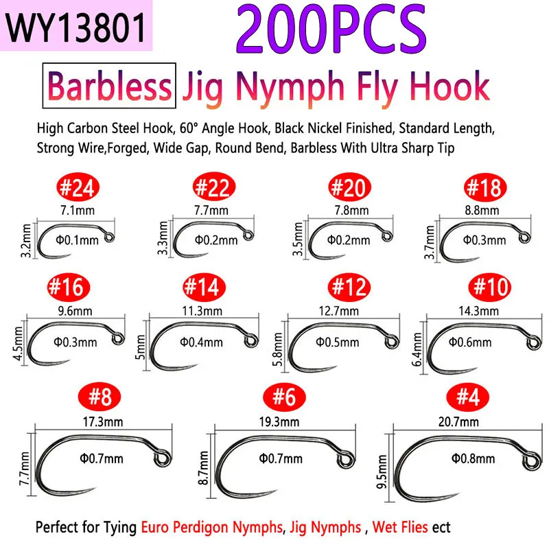 200PCS WY13801
