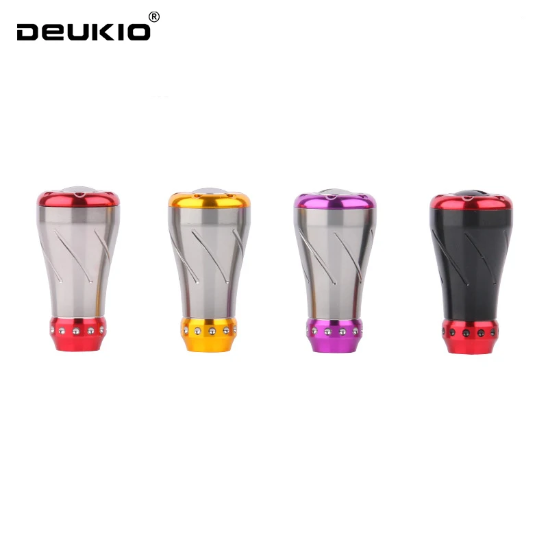 Perilla de mango de carrete de pesca, aleación de aluminio, incluye rodamiento para carrete de pesca de marca D/S, accesorio basculante DIY, perilla eléctrica, 1 ud. - imagen 2