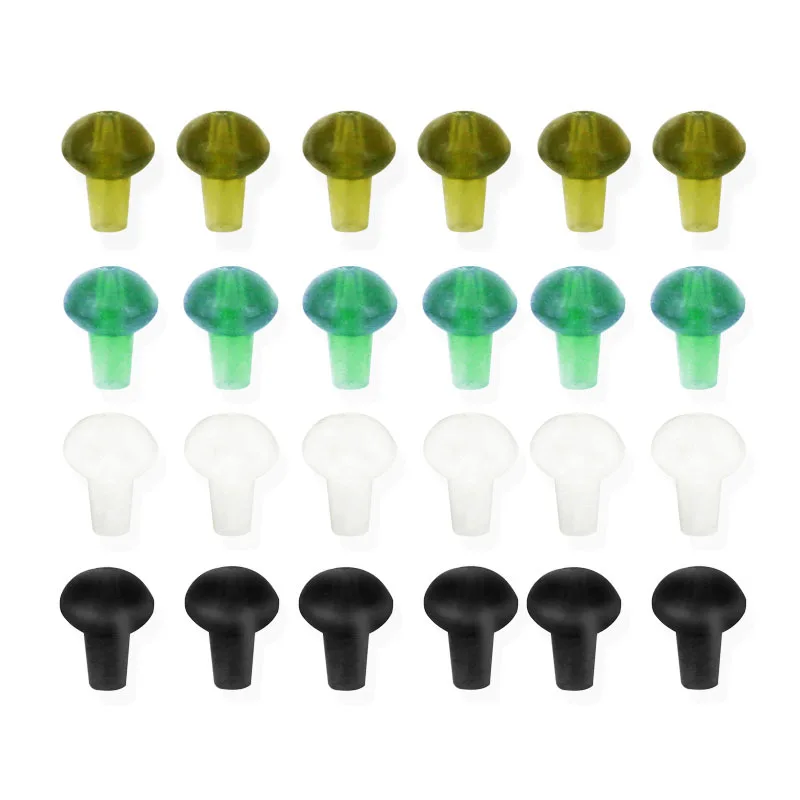 Tapones de cuentas goma para pesca carpa - imagen 3