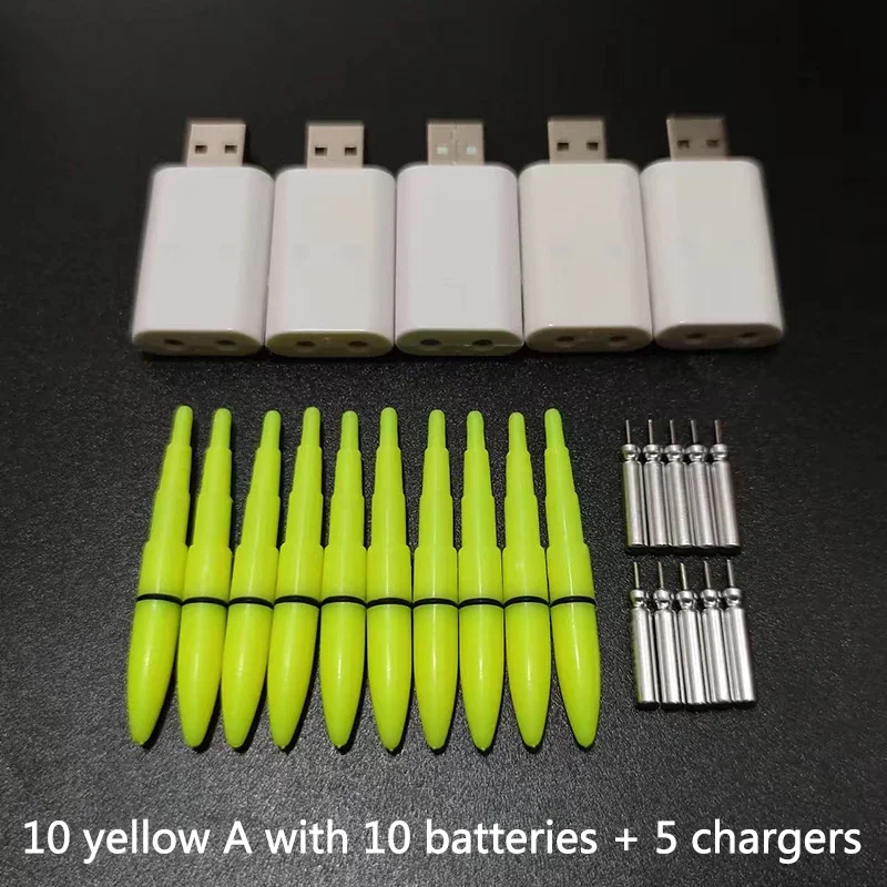 yellow A and 5 usb