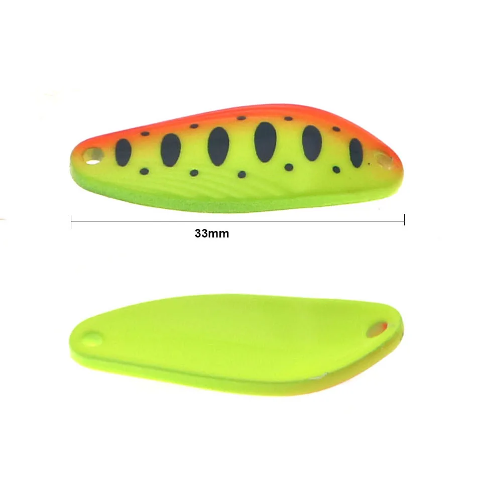 Señuelo de Pesca para trucha de 5 piezas, 4,5g, 2,8g, cuchara de Metal, Wobbler, Casting, Jigging, aparejos, accesorios, Pesca Chub - imagen 3