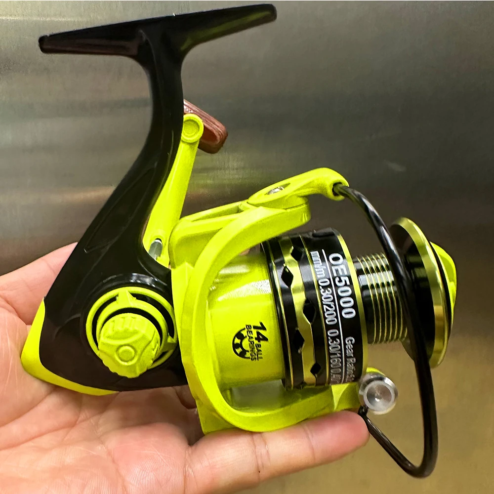 Carrete de Metal potente ultraligero, carrete de Pesca Baitcasting, arrastre máximo de 8KG, rueda de Jigging de agua salada para aparejos de Pesca de barco de mar