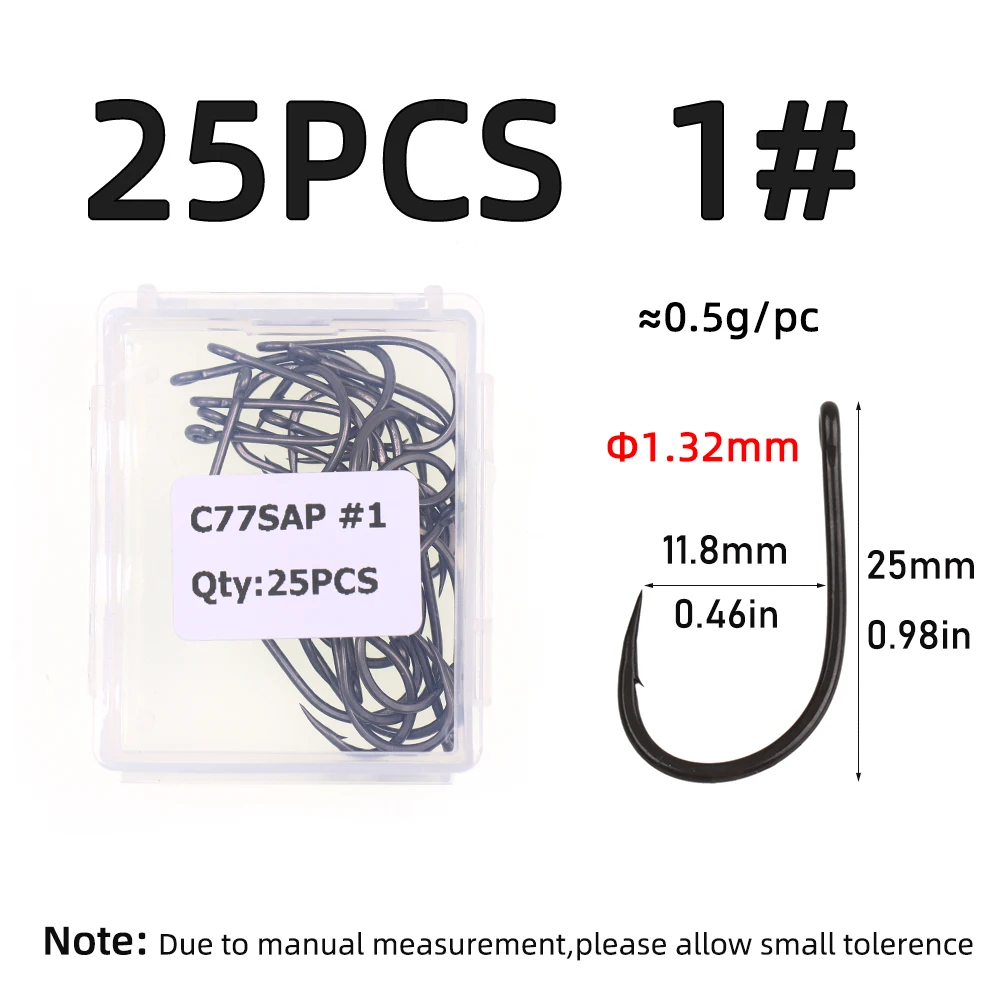 25pcs size 1