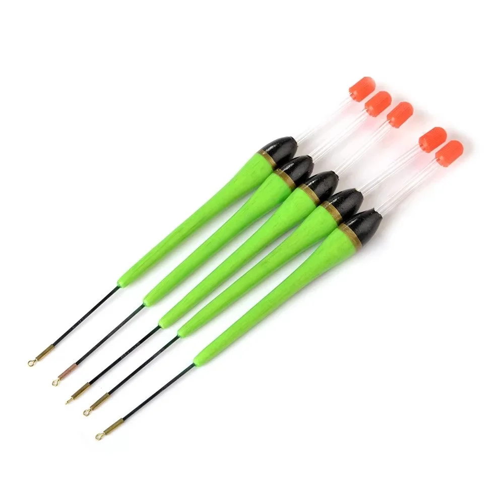 NGB 10 Uds Barguzinsky Fir flotador de pesca Bobber Set 3g 5g boya Vertical palo de luz para accesorios de pesca de carpa - imagen 3