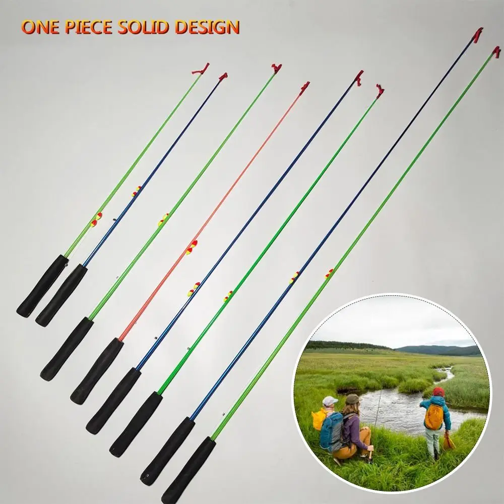 Caña de pescar telescópica, Spincast juego completo de carrete de pesca, 0,7/1,0/1,5/1,8/2,1 m - imagen 5