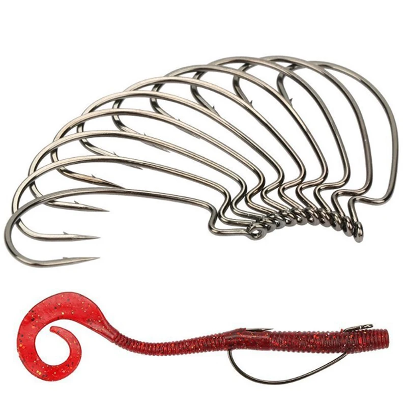 Equipo de pesca PD, anzuelos Crankbait, vientre ancho 50, Roadrunner con aguja de bloqueo, Jigging inverso, juego de aparejos de Texas - imagen 3