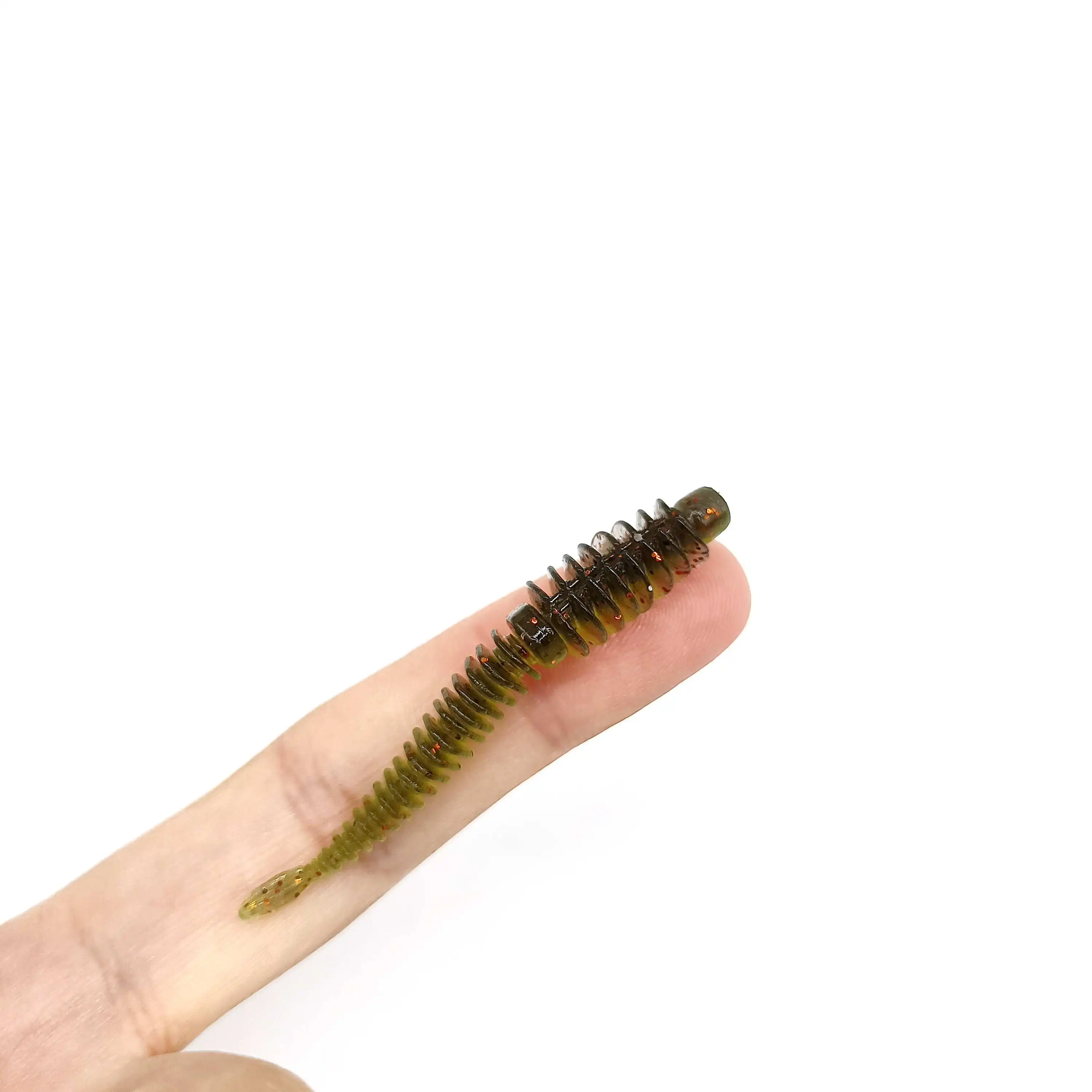 DUODUOYU Señuelo Mini TPE Gusanos Flotantes para Bass
