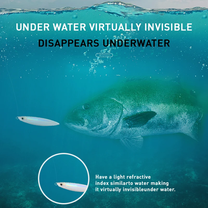 ZUKIBO-sedal de nailon cristalino de colores, 3000M, monofilamento japonés de alta calidad, línea de pesca profesional súper fuerte para agua salada - imagen 5