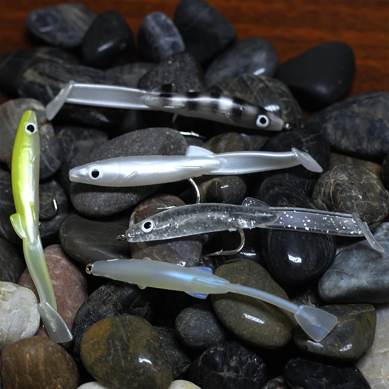 Vinilo tipo anguila para pesca en alta mar – Señuelo blando 80mm - imagen 5