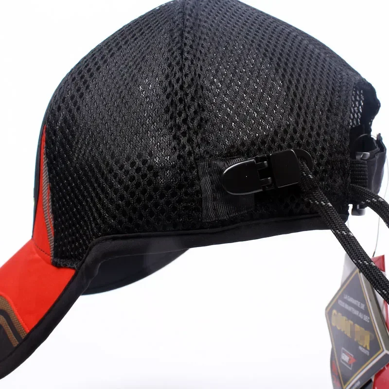 Gorras de pesca con mosca, sombrero de pesca de secado rápido, ajustable, impermeable, gorras de béisbol deportivas para exteriores, sombrero con protección UV con Clip para hombres - imagen 4