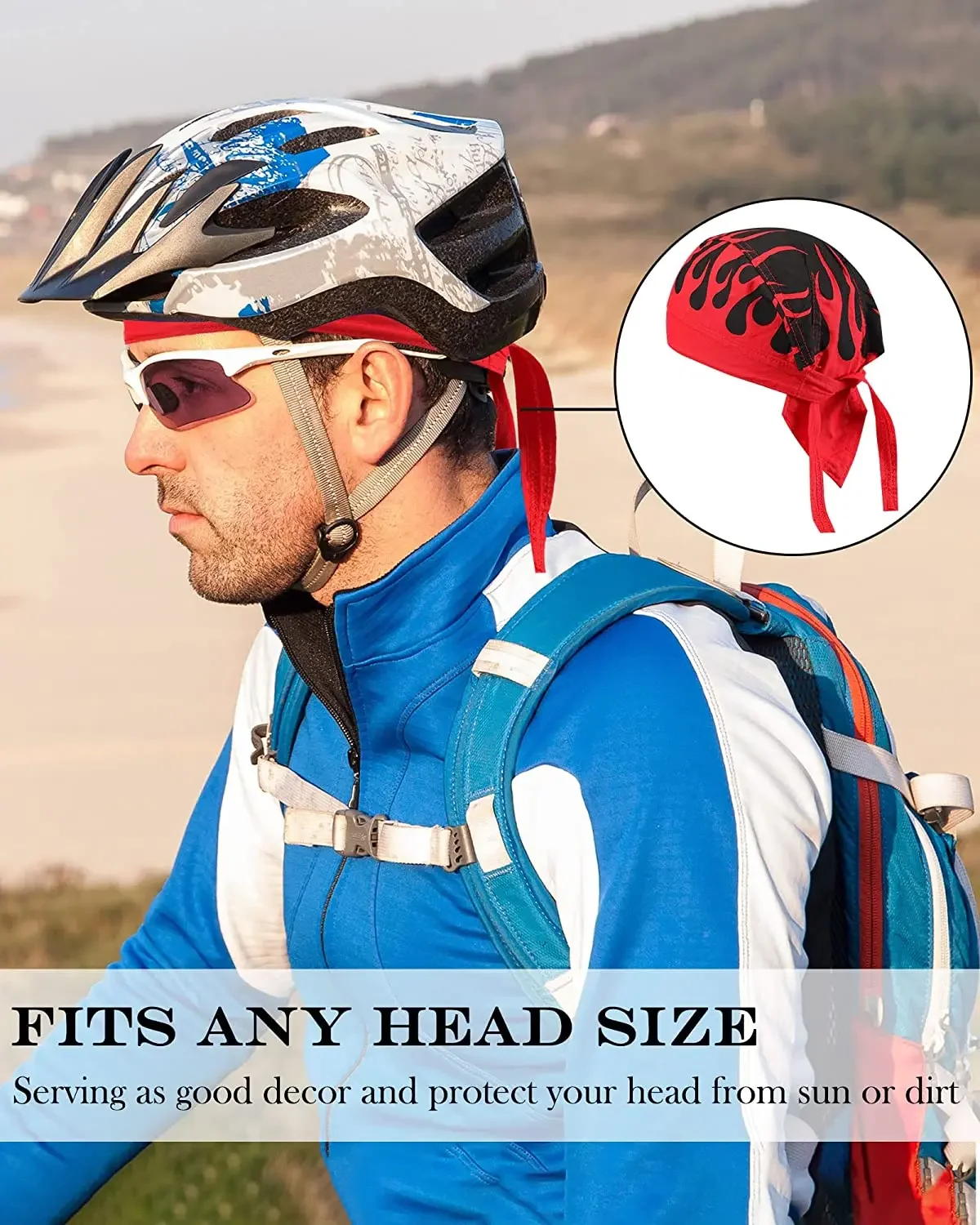 Proteja su cabeza con ropa de cabeza versátil con elegante