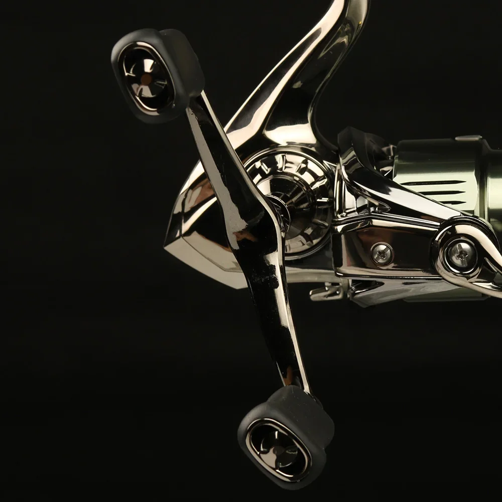 BAKAWA-carrete de Pesca con engranaje de alta velocidad, alimentador de carpa, taza de alambre de movimiento de Metal, 8-15KG, 5,2: 1, 1500, 2500, 3500 - imagen 3