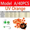 A 40PCS UV Orange