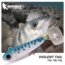 Cuchara Jigging Hunthouse Violent Tail 2.0 – Lucio y Trucha