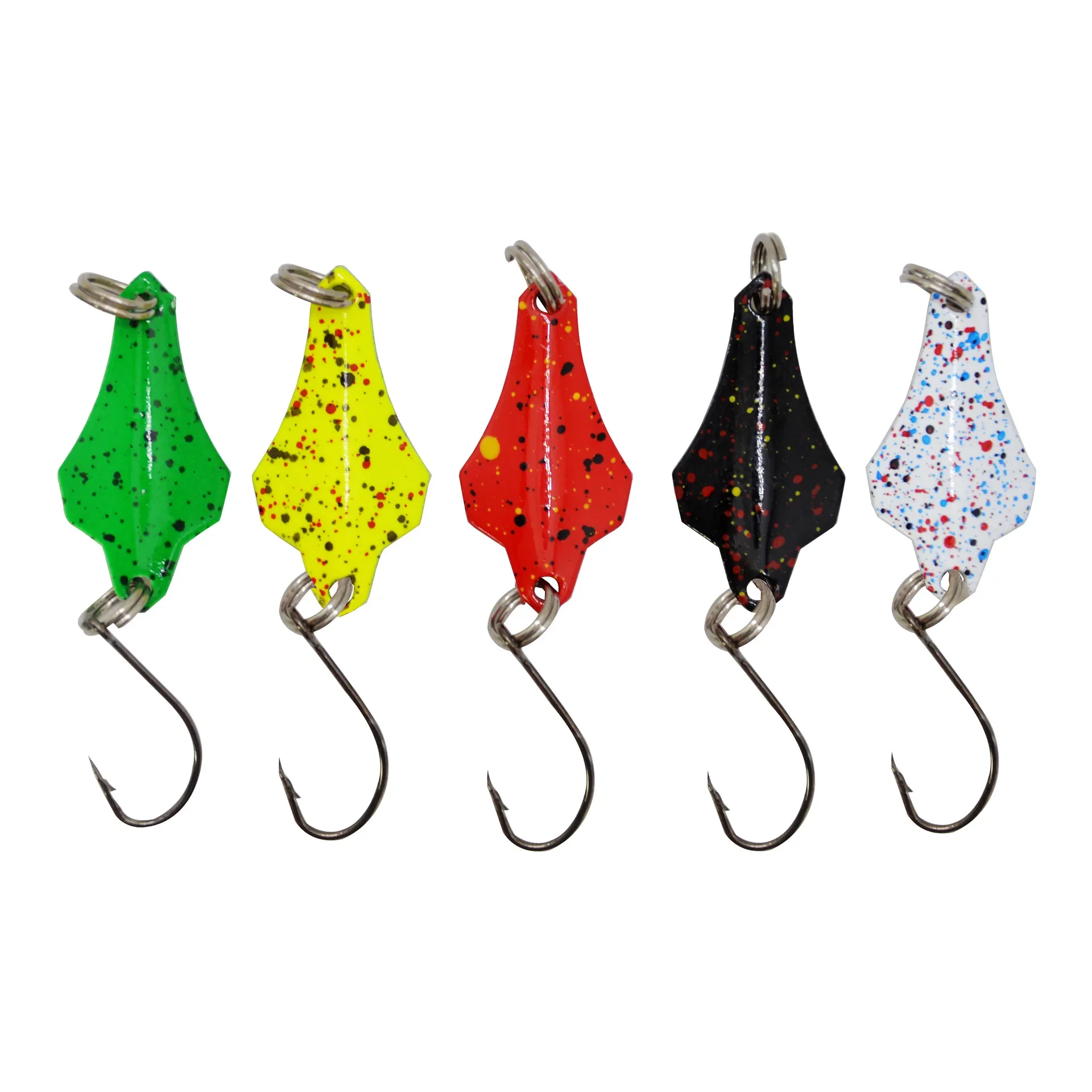 MUKUN 1 Uds 2,8 cm 3g Mini Wobbler lentejuelas cuchara señuelo cebo duro Spinnerbait Isca Artificial Pesca Wobblers aparejos de Pesca con mosca - imagen 3