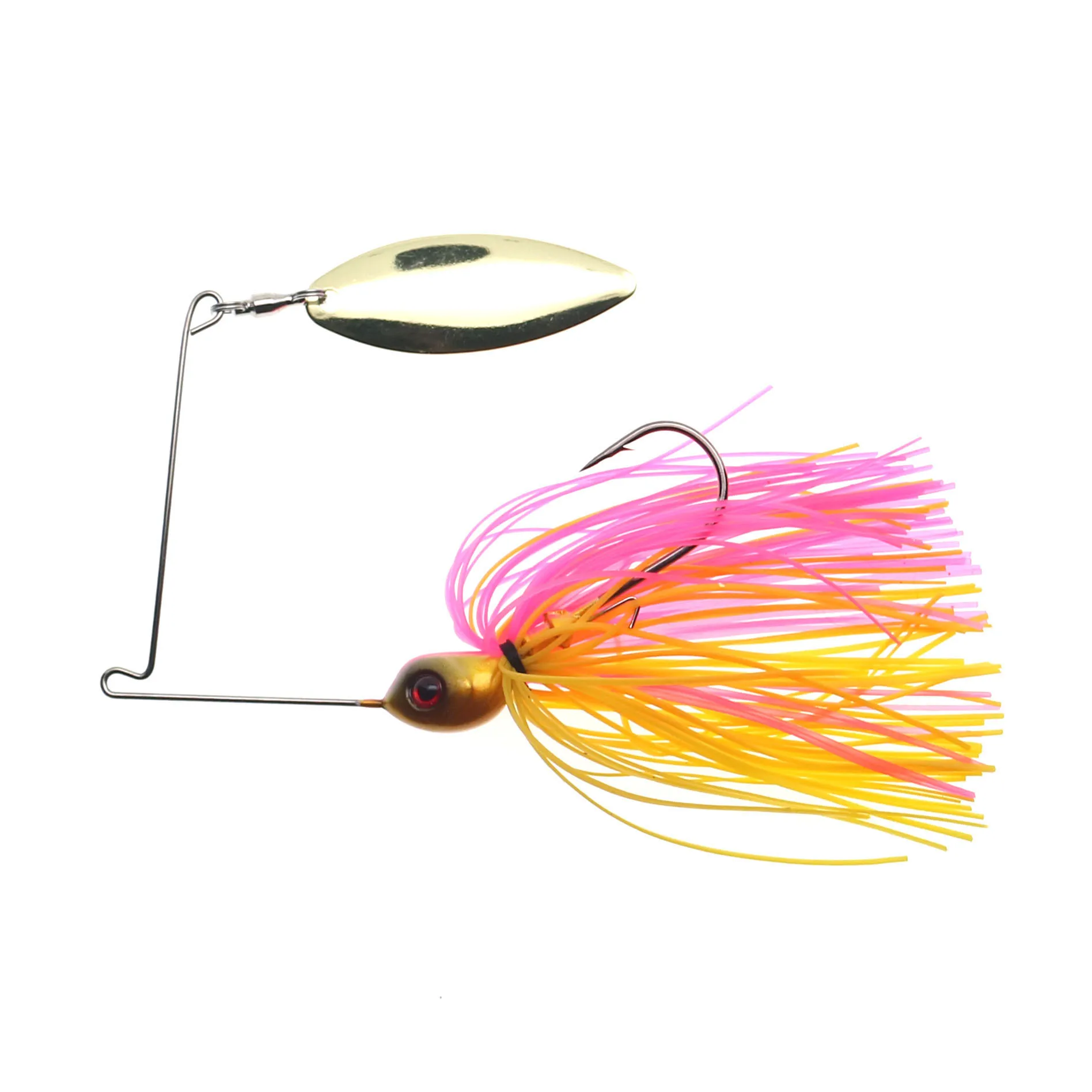 Spinnerbait HISTOLURE – Cuchara metálica con latón para black bass - imagen 4