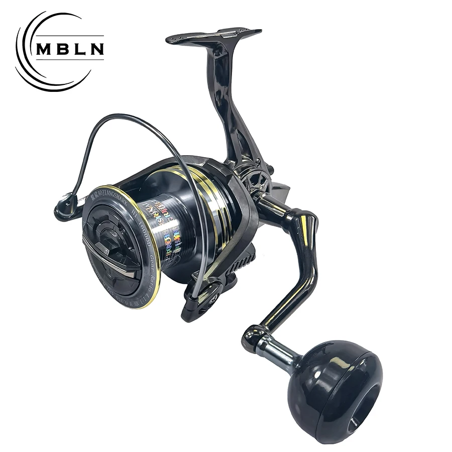 Carrete Eje Grande 16000 Aluminio 4.1:1 – Pesca Agua Salada - imagen 3