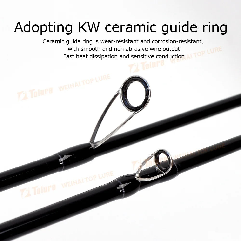 Caña Spinning Casting TOLU HY2 – 2.4m Acción MH para lubina - imagen 5